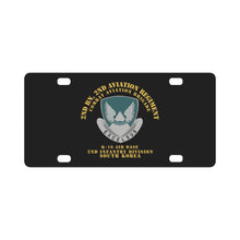Load image into Gallery viewer, Army - 2nd Bn 2nd AVN Regiment - CAB - 2ID - K16 AirBase - ROK Classic License Plate