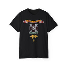 Load image into Gallery viewer, Unisex Ultra Cotton Tee - Army - 130th Station Hospital - Ribbon - DUI - Army Nurse Branch X 300