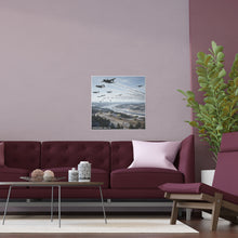 Load image into Gallery viewer, Indoor and Outdoor Silk Posters - Operation Tomahawk - 187th Regimental Combat Team