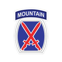 Load image into Gallery viewer, Kiss-Cut Stickers - SSI - 10th Mountain Division X 300