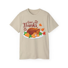Load image into Gallery viewer, Unisex Ultra Cotton Tee - Give Thanks