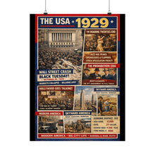 Load image into Gallery viewer, Matte Poster - THE USA - 1929
