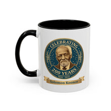Load image into Gallery viewer, Accent Coffee Mug — "Celebrating 200 Years" Solomon Koonce Portrait (11/15 oz)