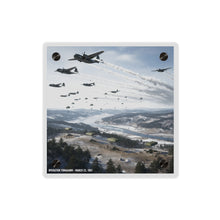 Load image into Gallery viewer, Acrylic Wall Art Panel - Operation Tomahawk - 187th Regimental Combat Team