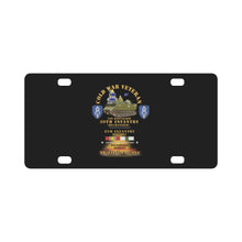 Load image into Gallery viewer, Cold War Vet - 1st Bn 39th Infantry - 8th Infantry Div - Baumholder FRG - M113 APC - Fighting Falco Classic License Plate