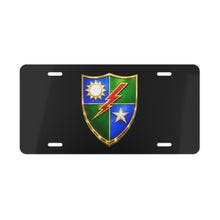 Load image into Gallery viewer, License Plate - Army - DUI - 75th Ranger Regiment wo txt - 3D - Enhanced