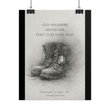 Load image into Gallery viewer, Posters - Old Soldiers Never Die