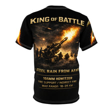 Load image into Gallery viewer, U.S. Army Field Artillery Tee — "King of Battle" 155MM Steel Graphic Tee