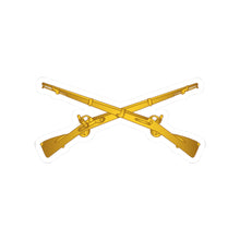 Load image into Gallery viewer, Kiss-Cut Stickers - Army - Infantry Branch wo Txt X 300