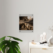 Load image into Gallery viewer, Acrylic Wall Art Panel - Marine Sniper Providing Overwatch for Breach Team
