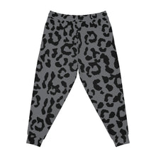 Load image into Gallery viewer, Athletic Joggers (AOP) - Leopard Camouflage - Battleship Color