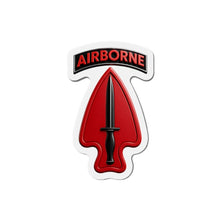 Load image into Gallery viewer, Die-Cut Magnet - Army - DUI - 1st Special Forces Operational Detachment–Delta (Airborne) wo txt - 3D - Enhanced