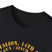 Load image into Gallery viewer, Unisex Ultra Cotton Tee - 6th Battalion, 14th Artillery Regiment - DUI - VN SVC BAR - Top X 300