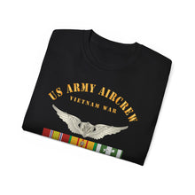 Load image into Gallery viewer, Unisex Ultra Cotton Tee - Army - US Army AirCrew - Air Crew Badge - Vietnam - Combat Veteran VN SVC X 300
