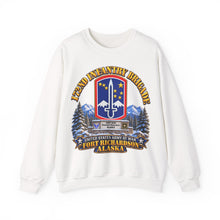 Load image into Gallery viewer, Crewneck Sweatshirt - 172nd Infantry Brigade - Ft Richardson, Alaska - 3D - Enhanced