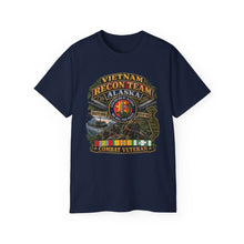 Load image into Gallery viewer, Unisex Ultra Cotton Tee - RECON TEAM - Recon Team Alaska - CCN - Vietnam - Combat Vet - 3D - Enhanced