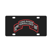 Load image into Gallery viewer, Scroll - 502nd LRS Infantry Classic License Plate