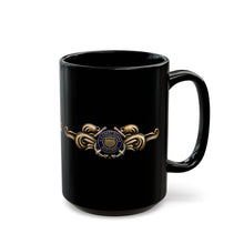 Load image into Gallery viewer, Black Mug (15oz) - USCG - Cutterman - Auxiliary wo txt - 3D - Enhanced