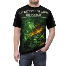 Load image into Gallery viewer, Operation Just Cause Veterans Tribute Tee — "Fire From Above" Ground Attack Commandancia