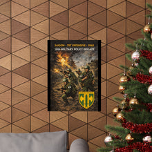 Load image into Gallery viewer, Matte Poster - Saigon Tet - 1968 - 18th Military Police Brigade