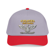 Load image into Gallery viewer, Mid Profile Baseball Cap - Colonel - Retired - 3D - Enhanced