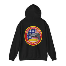 Load image into Gallery viewer, Unisex Heavy Blend™ Hooded Sweatshirt - Usaf - B2 - Spirit - Stealth Bomber Wo Txt