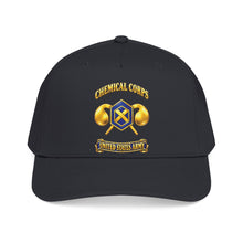 Load image into Gallery viewer, Mid Profile Baseball Cap - Army - Chemical Corps - 3D - Enhanced