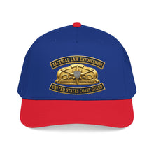 Load image into Gallery viewer, Mid Profile Baseball Cap - USCG - Tactical Law Enforcement w txt - 3D - Enhanced