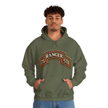 Load image into Gallery viewer, Hoodie – Army - 75th Ranger Regiment - STB - Ranger Scroll - 3D - Enhanced