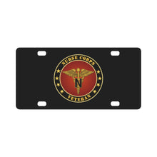 Load image into Gallery viewer, Army - Nurse Corps Veteran Classic License Plate