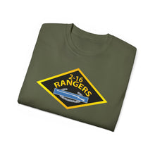 Load image into Gallery viewer, Unisex Ultra Cotton Tee - 2nd Bn, 16th Infantry - Rangers w CIB w Txt X 300