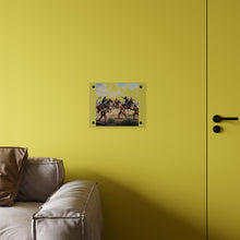 Load image into Gallery viewer, Acrylic Wall Art Panel - 9th Cavalry Regiment fighting Native Americans during the Indian Wars