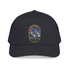 Load image into Gallery viewer, Mid Profile Baseball Cap - USS Pueblo Attack-Defense Commemorative Patch