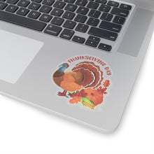 Load image into Gallery viewer, Kiss-Cut Stickers - Thanksgiving - Happy Turkey Day