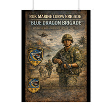 Load image into Gallery viewer, Posters - Korea - ROK Marine Brigade - Blue Dragons