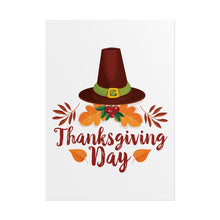 Load image into Gallery viewer, Rolled Poster - Thanksgiving Day - Happy Thanksgiving Day