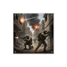 Load image into Gallery viewer, Acrylic Wall Art Panel - Marines in the 2nd Battle of Fallujah