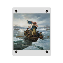 Load image into Gallery viewer, Acrylic Wall Art Panel - Washington Crossing the Delaware duing the Revolutionary War