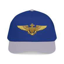Load image into Gallery viewer, Mid Profile Baseball Cap - USCG - Aviator Badge wo txt - 3D - Enhanced