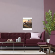 Load image into Gallery viewer, Indoor and Outdoor Silk Posters - Charge up JanJuan Hill