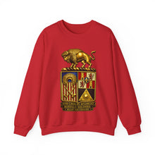 Load image into Gallery viewer, Crewneck Sweatshirt - Army - 10th Cavalry Regiment - BUffalo Soldiers - COA - Ready and Forward - 3D Enhanced