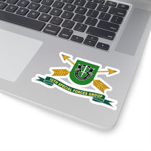 Load image into Gallery viewer, Kiss-Cut Stickers - Army - 10th Special Forces Group - Flash w Br - Ribbon X 300