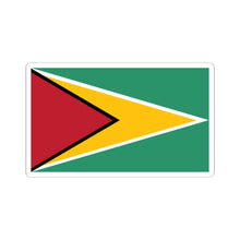 Load image into Gallery viewer, Kiss-Cut Stickers - Flag - Republic of Guyana wo txt X 300