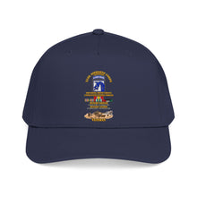 Load image into Gallery viewer, Mid Profile Baseball Cap - XVIII Airborne Corps Desert Storm Ribbons - with Scene - 3D - Transparent