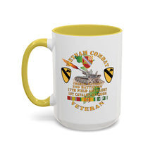 Load image into Gallery viewer, Colorful Mug (11oz/15oz) - Army - Charlie Battery.2nd Battalion,17th Field Artillery - w 1st Cavalry Div - M110 8in SP - Vietnam Vet w VN SVC X 300