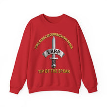 Load image into Gallery viewer, Crewneck Sweatshirt - LRRP - Tip of the Spear - 3D - Enhanced