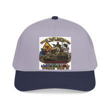 Load image into Gallery viewer, Mid Profile Baseball Cap - Army - 761st Tank Battalion - Black Panthers - w Tank w - KITT SSI WWII EU SVC - 3D - Enhanced