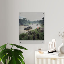 Load image into Gallery viewer, Acrylic Wall Art Panel - MRF - 9th Infantry in the Mekong - Vietnam