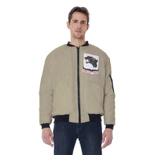 Load image into Gallery viewer, All-Over Print Men's Bomber Jacket - Army - 761st Tank Battalion - Black Panthers - WWII EU SVC