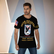 Load image into Gallery viewer, All-Over Print Men's O-Neck T-Shirt - Army - 505th Parachute Infantry Regiment - H-Minus Night Assault at 800 Feet